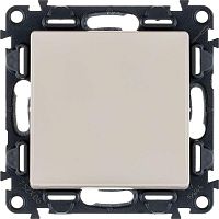 Механизм переключателя 1-кл. СП Valena Life 10А IP20 250В 10AX с лиц. панелью безвинт. зажимы сл. кость Leg 752506