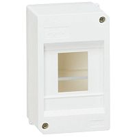 Щиток распред. накладной 4-м Mini S 140х87х68мм без двер. IP30 бел. Leg 001357