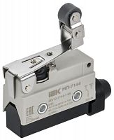 Микропереключатель концевой МП-7144 укор. рычаг с рег. рол. IP40 IEK KKV12-7144-1-64