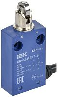 Выключатель концевой C6N-123 верт. толк. с наж. рол. IP67 IEK KKV12-P123-1-67